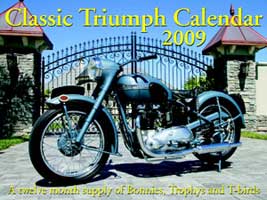 Classic Triumph Calendar 2009